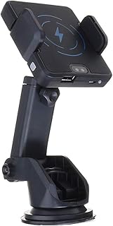 Luckgo qi support de chargeur de téléphone sans fil de voiture infrarouge intelligent