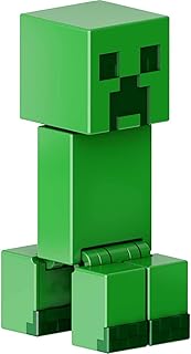 Figurine mattel minecraft toys de 3,25 pouces, creeper avec accessoire et pièce