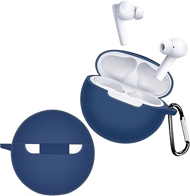 Coque en silicone auetro compatible avec oppo inco buds 2 - housse