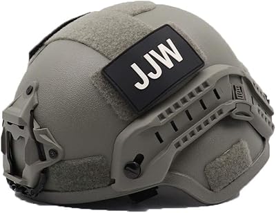 Casque militaire tactique rapide, casque abs réglable, avec rails latéraux et support nvg