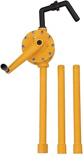 Pompe à fût rotative main en polypropylène aff avec adaptateur de traction