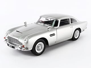 Voiture miniature de collection solido 1:18 1964 db5-silver birch aston martin s1807101, argent