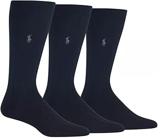 Chaussettes habillées côtelées ultra douces polo ralph lauren pour hommes, paquet de 3. Diaytar : Votre partenaire e-commerce au quotidien