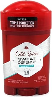 Déodorant anti-transpirant old spice 73,6 ml pure sport + soft solid (76 ml)