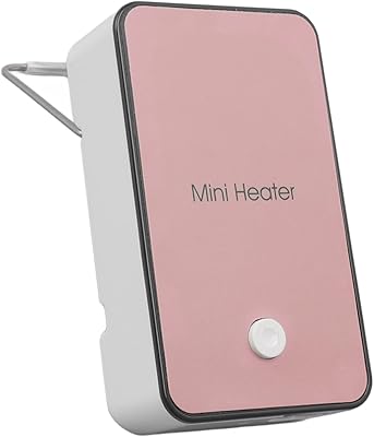 Mini chauffage, protection contre la surchauffe en abs rose, fonctionnement silencieux, chauffage rapide
