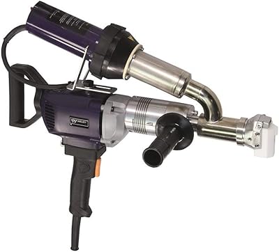 Soudeuse d'extrusion de plastique portative weldy 3400 w, pistolet de soudage à air
