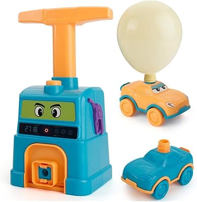 Jouet de voiture ballon auto-alimenté playmate avec pompe à gonflable innovante