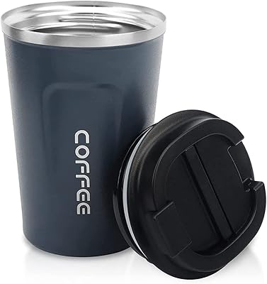 Tasses à café réutilisables tyler's 13 oz-380 ml tasse de voyage en acier