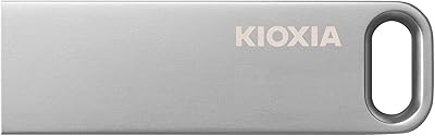Clé usb flash kioxia u366 transmemory 32 go 3.0 pour pc/mac, métal