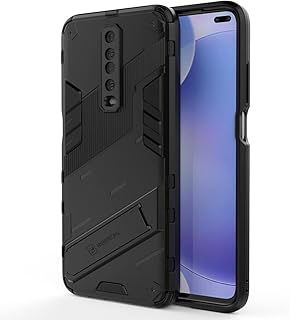 Coque zukky pour xiaomi redmi k30, housse robuste avec support magnétique antichoc