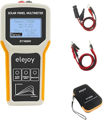 Panneau solaire multiple labemos 1600 w, testeur de tension en circuit ouvert, testeur