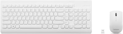 Lenovo wireless combo 510 avec récepteur usb 24 ghz clavier fin