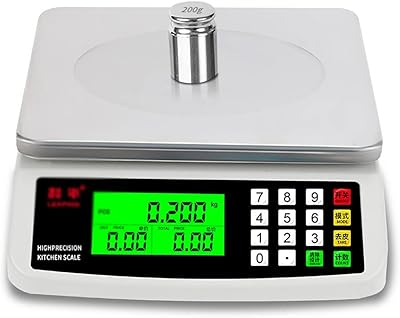 Balance électronique de calcul des prix numérique 30kg-1g pour légumes balances précises