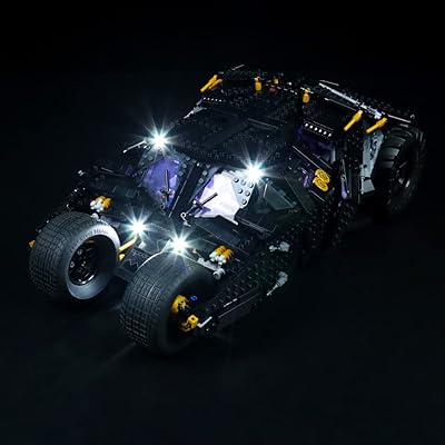 Kit d'éclairage led lego batmobile 76240 de construction compatible avec le kit