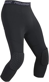 Collants de basket-ball the white shop avec genouillères pour enfants et jeunes, collants