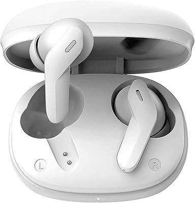 Casque bluetooth sans fil wecom b40, noir, écouteurs intra-auriculaires avec étui de chargement
