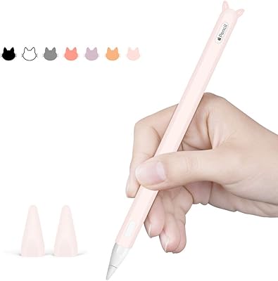 Étui en silicone pour apple pencil 2e génération ensemble d'accessoires de poche