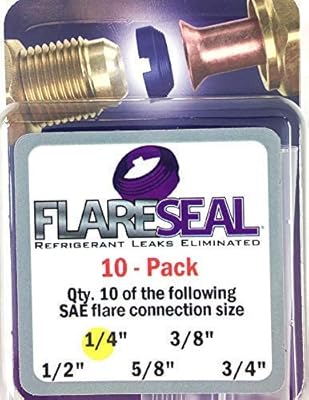 Bouchon de fuite de réfrigérant flareseal aaa vanne schrader sans conduit pour réfrigération