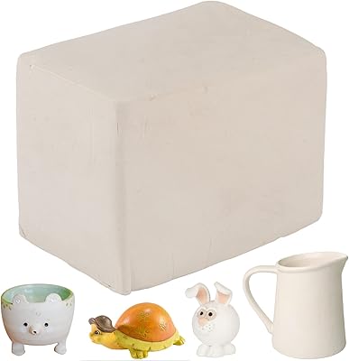 Argile blanche naturelle spéciale séchée à l'air libre 1 livre (500 g)