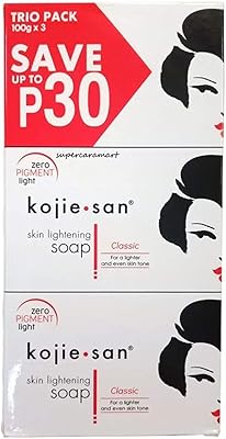 Savon kojie san original 3 x 100 g