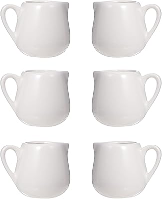 Mini pichet à crème lux shine 6 pièces : pichet à lait