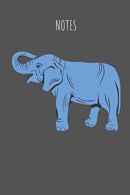 Notes : carnet ligné style éléphant