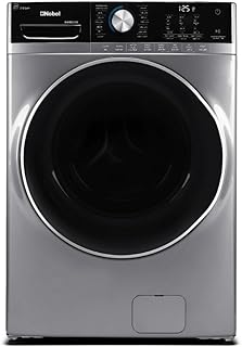 Lave-linge à chargement frontal noble nwm2100, argent, 21 kg, 1300 tr/min
