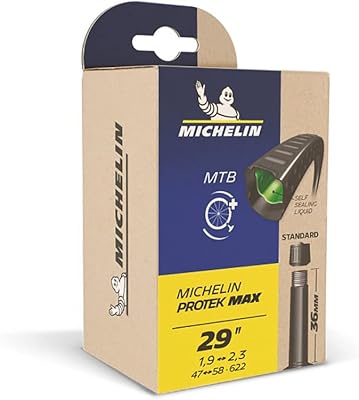 Michelin b6 protek max chambre à air unisexe adulte noir 48