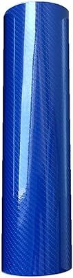 50 x 152 cm 5d haute brillance en fibre de carbone
