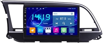 Autoradio stéréo 9 pouces avec lecteur mp5 android 8.1 compatible avec hyundai elantra