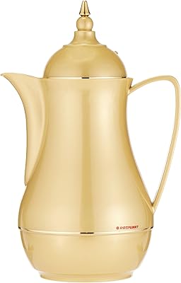 Pichet thermos rotbunt à thé rootbank d'allemagne 911, capacité 1,0 litre (golden sip)