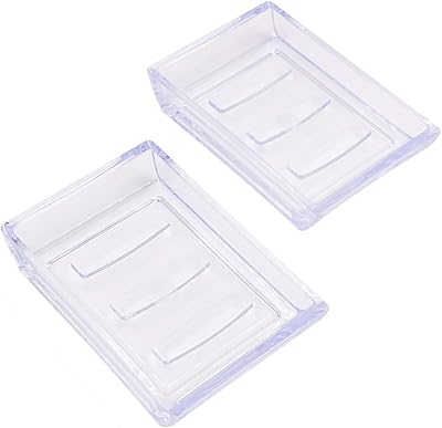 Topski porte-savon de douche 2 pièces, porte-savon économiseur de savon pour salon