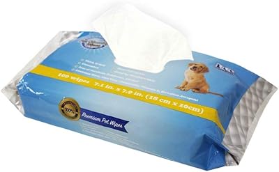 Lingettes de toilettage pour chiens pets first hypoallergéniques entièrement naturelles pour chiens.