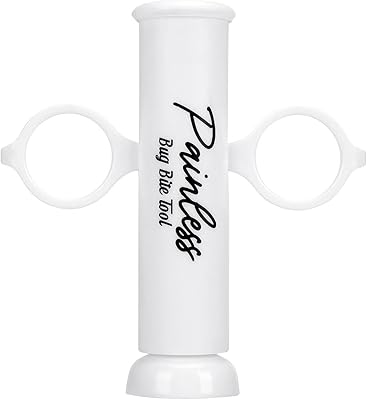 Aide à l'aspiration, antipoison - piqûres d'insectes et piqûres d'abeilles/guêpes | soulagement naturel contre les piqûres d'insectes | sans produits chimiques (paquet de 1) | blanc. Vos marques préférées à prix réduits sur Diaytar