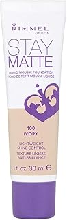 Fond de teint mousse liquide rimmel london stay matte, ivoire, 30 ml