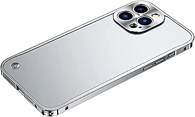 Coque de téléphone portable résistante aux chocs avec cadre en métal pour iphone