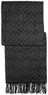 Écharpe coach signature (noir)