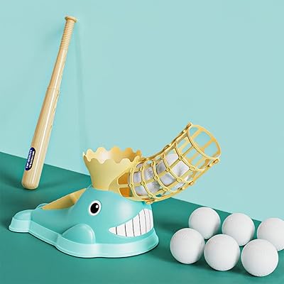 Ensemble de jeu de baseball catapulte d'extérieur mamo bear pour enfants, jeux