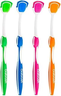 Nettoyeur de langue orabrush 4 pinceaux