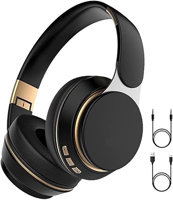 Casque bluetooth sans fil dolost, caisson de basses stéréo, carte tf et microphone