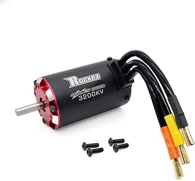 Surpass hobby rocket v2 supersonic 3660 3600kv arbre moteur sans balais étanche 5