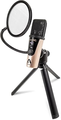 Microphone obegi hypmic pour ipad, iphone, mac et windows avec connexion puredigital 24