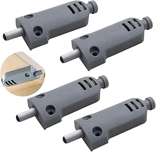 Siusi 4 pièces d'amortisseur de porte d'armoire, amortisseur souple pour portes d'armoire