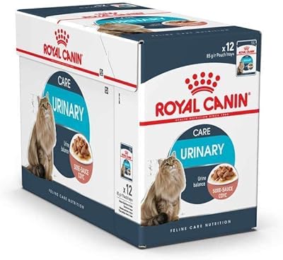 Sachets de nourriture humide royal canin fcn urinary care, paquet de 12 x