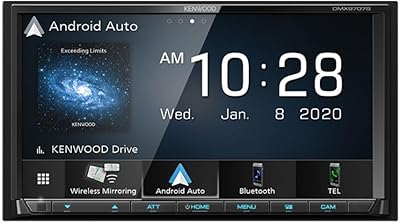 Kenwood dmx9707s écran tactile capacitif de 6,95 pouces, autoradio, carplay filaire