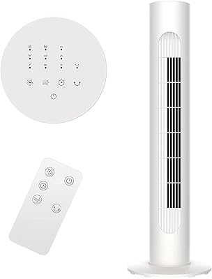 Ventilateur tour électrique maelike avec télécommande 45 w, refroidissement par oscillation silencieuse