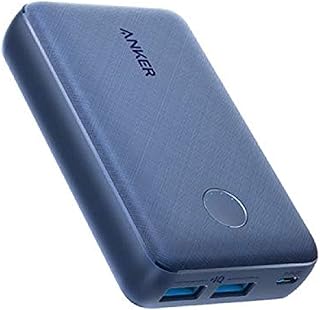 Banque externe anker 10 000 mah bleu)