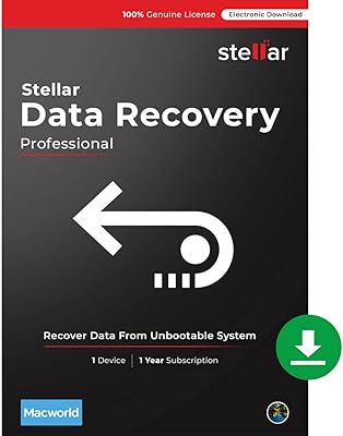 Logiciel de récupération de données stellar v10 | mac professionnel 1 an livraison