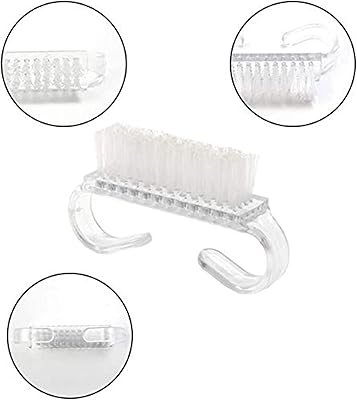 Brosse à ongles tenguda, brosse de nettoyage et exfoliante des ongles, brosse