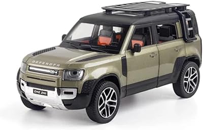 Voiture en alliage moulé sous pression à l'échelle 1:24 avec lumière et son